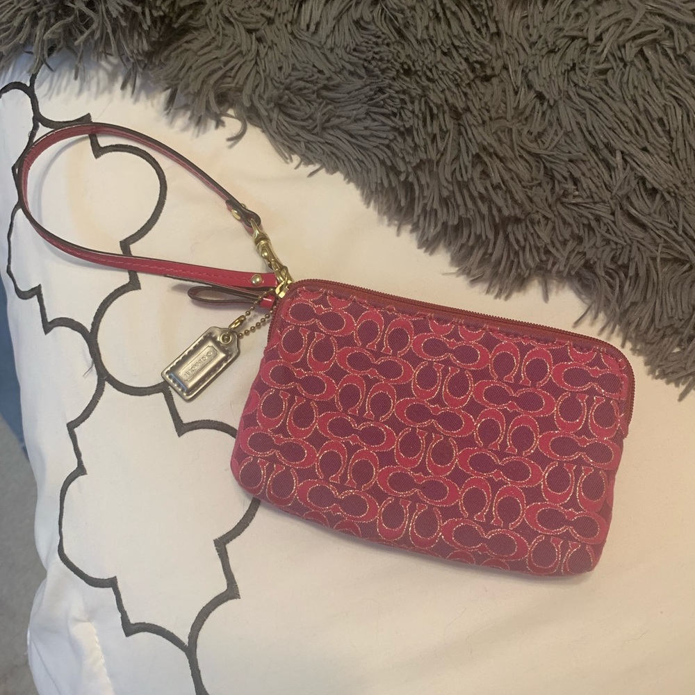 Coach wristlet